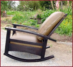 SHOWN IN SECOND OF FOUR RECLINING POSITIONS.
